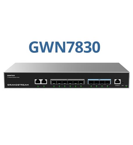 Aggregation Switc 6xSFP 4xSFPplus 2xGigE