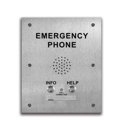VoIP 2 Button Emergency Phone