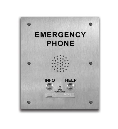 VoIP 2 Button Emergency Phone