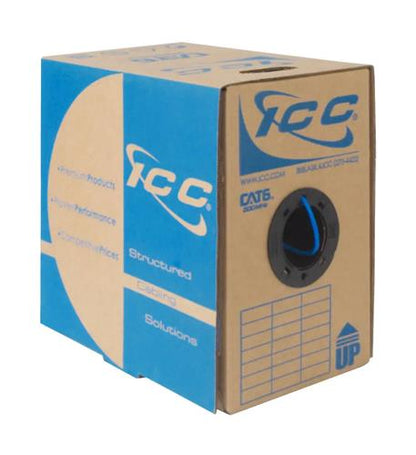 CAT6 PLENUM VALUE LINE 500 MHz BLUE