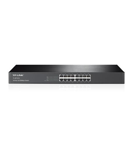 16-Port 10/100Mbps Rackmount Switch