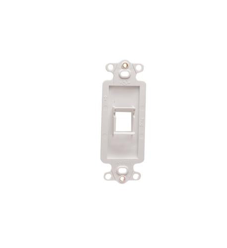 INSERT, DECOREX, 1-PORT, WH