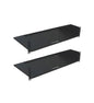 2U 10" SINGLE SIDE SOLID SHELF 2 PACK