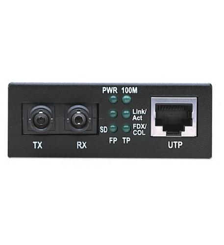 Multi-Mode ST Fast Eth. Media Converter