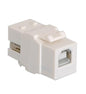 MODULE, USB, A TO B, FEMALE TO FEMALE,WH