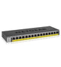 16-Port PoE/PoEplus Gb Ethernet UnMgd.