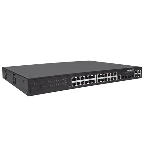 24-Port Gb Ethernet PoEplus  Web-Manage