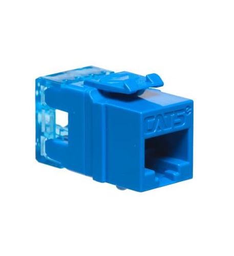 MODULE, CAT 5e, HD, 25 PK, BLUE