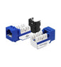 CAT6A JACK BLUE 8P8C SDJ 25 PACK