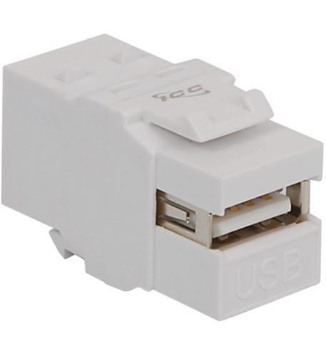 MODULE, USB, A TO B, FEMALE TO FEMALE,WH