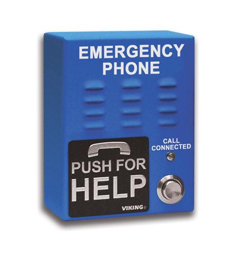 VoIP Emergency Phone, with Voice