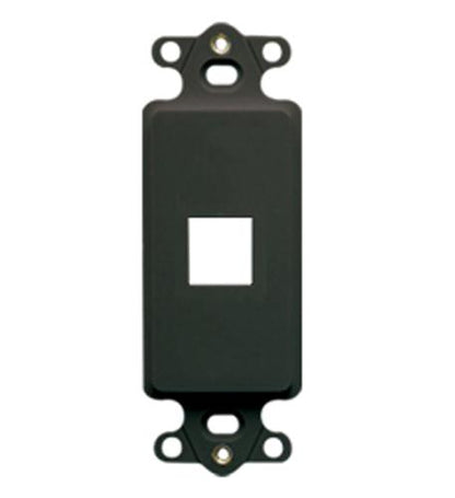 INSERT, DECOREX, 1-PORT, BK