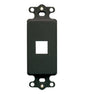 INSERT, DECOREX, 1-PORT, BK