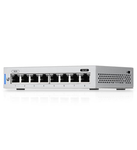 UNIFI SWITCH, 8-PORT, LOW POWER, NON-POE