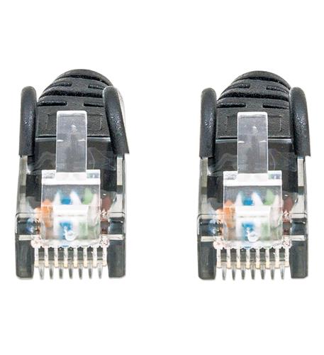 CAT6e BOOT PATCH CORD 2 FT BLACK