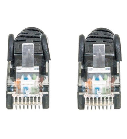 CAT6e BOOT PATCH CORD 2 FT BLACK