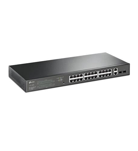 28-Port Gb Easy Smart Switch with 24-Por