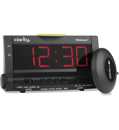 Wake Assure Alarm Clock 85dB - Black