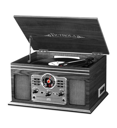 6-in-1 Victrola Entertainment Center