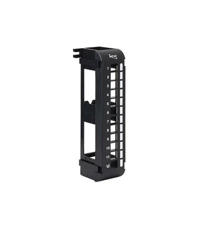 PATCH PANEL, BLANK, VERTICAL, HD,12-PORT