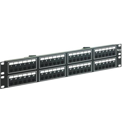 PATCH PANEL,F TELCO,8P4C,48-PORT,2RM