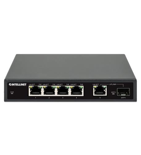 5-Port Gb Ethernet PoEplus Switch