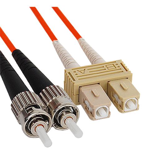 JUMPER, SC-ST, DUPLEX, MM, 62.5/125?m,1M