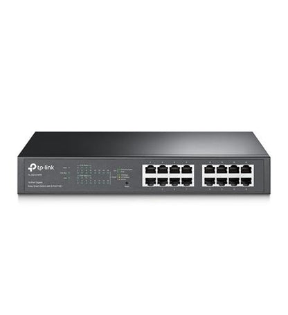 16-Port Gigabit Easy Smart Switch, 8 POE