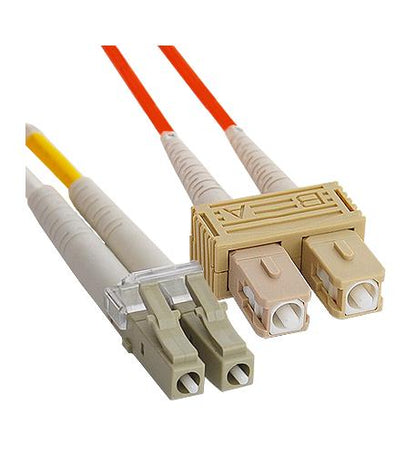 JUMPER, LC-SC,DUPLEX,MM, 62.5/125?m 10M
