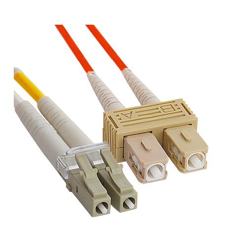 JUMPER, LC-SC,DUPLEX,MM, 62.5/125?m 10M