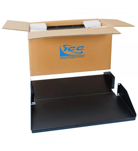 RACK SHELF,20in DEEP DBL SOLID 2RMS, 2PK