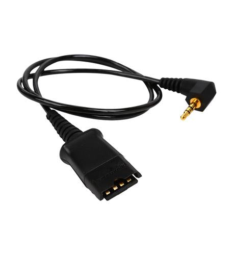 Quick Disconnect Cord to 2.5mm